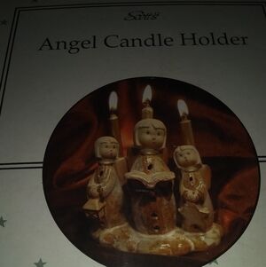 Scott's Angel Candle Holder